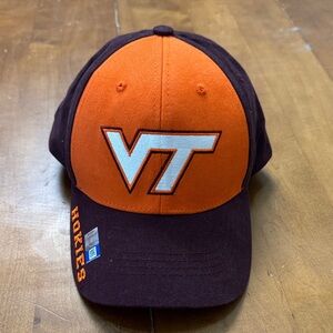 VT hat orange and maroon